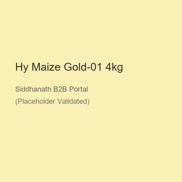 Hy Maize Gold-01 4kg