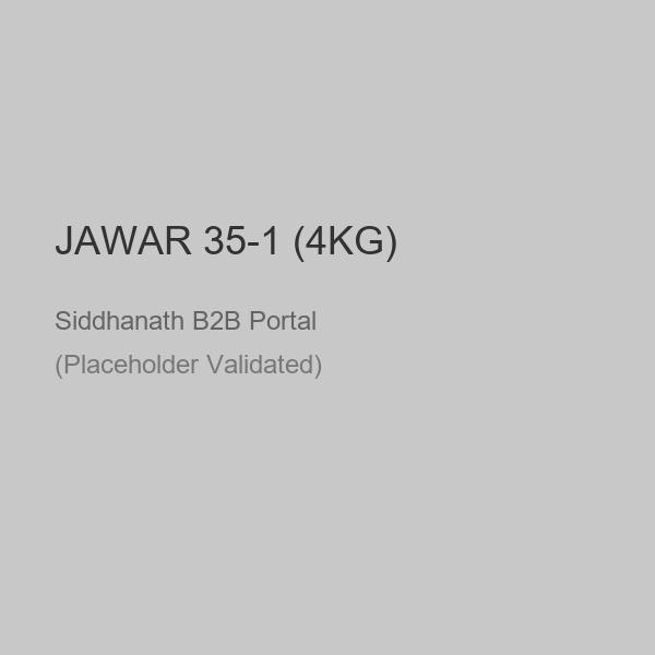 JAWAR 35-1 (4KG)