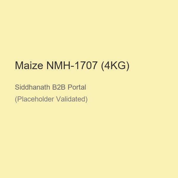 Maize NMH-1707 (4KG)