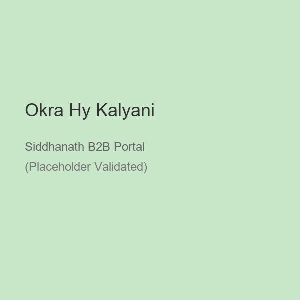 Okra Hy Kalyani