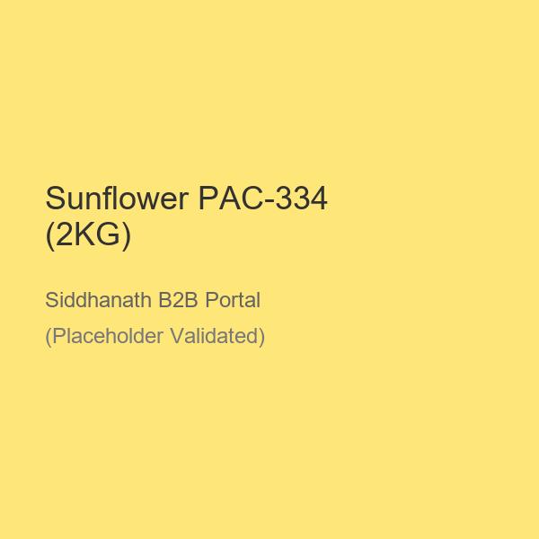 Sunflower PAC-334 (2KG)
